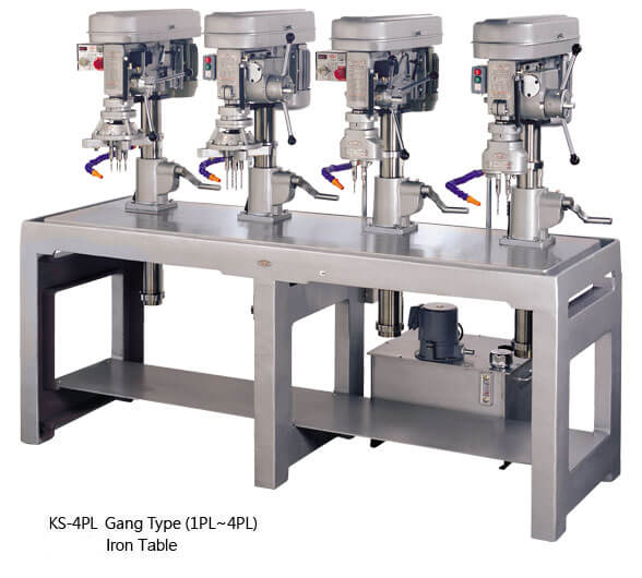 Gang Type Drilling / Tapping Machines